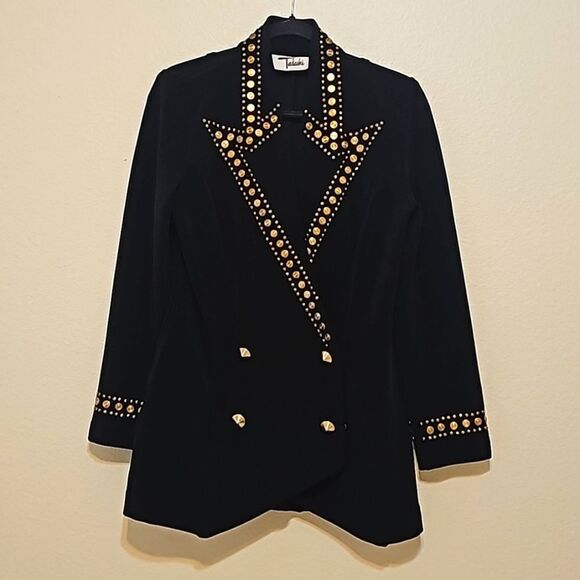 Tadashi studded vintage jacket. Small. - Picture 1 of 13